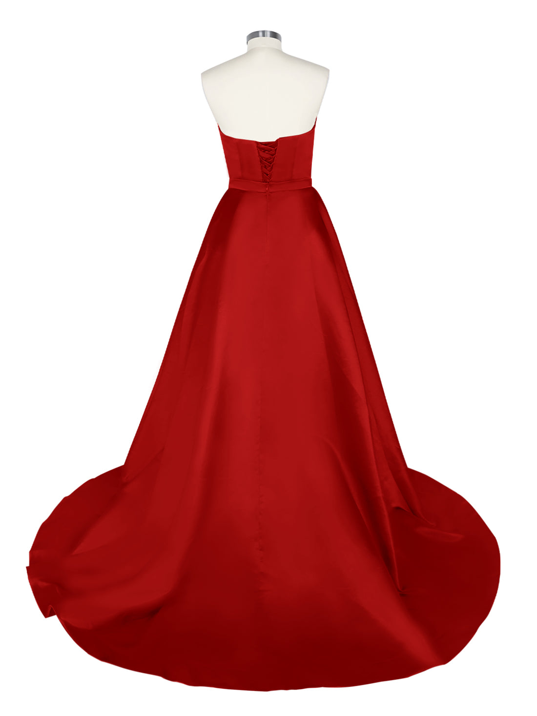 Strapless Sequin Prom Dress 