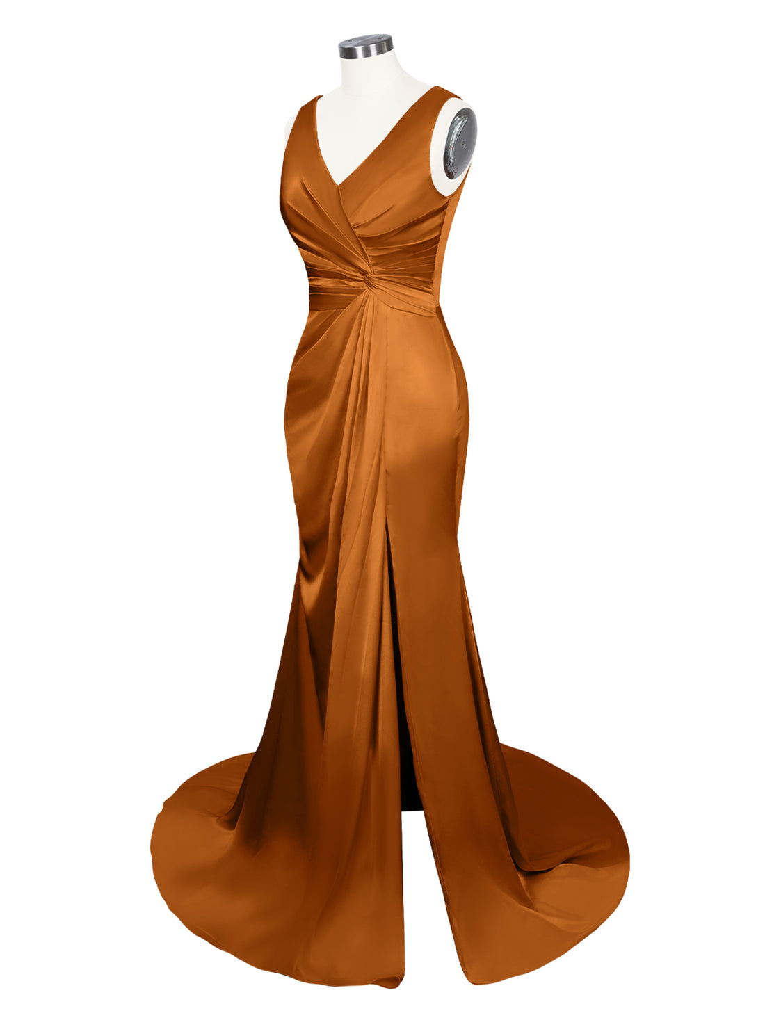 Slit Sheath Prom Dress 