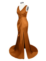 Slit Sheath Prom Dress 