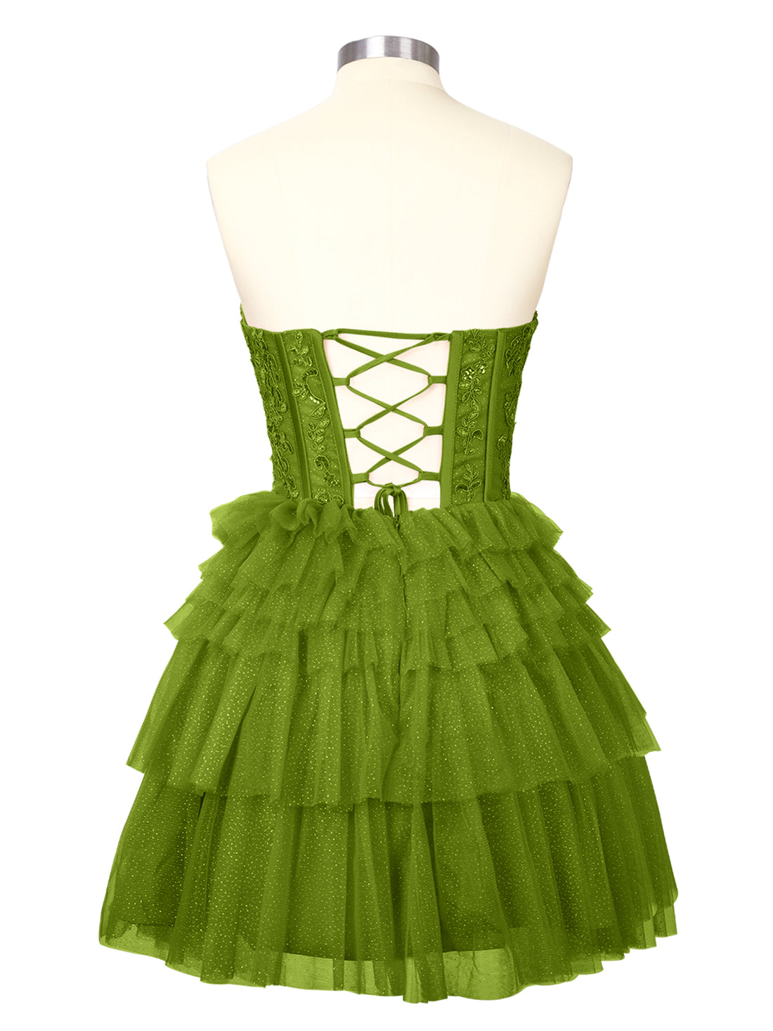 Sparkle Sweetheart Mini Gown Dress 