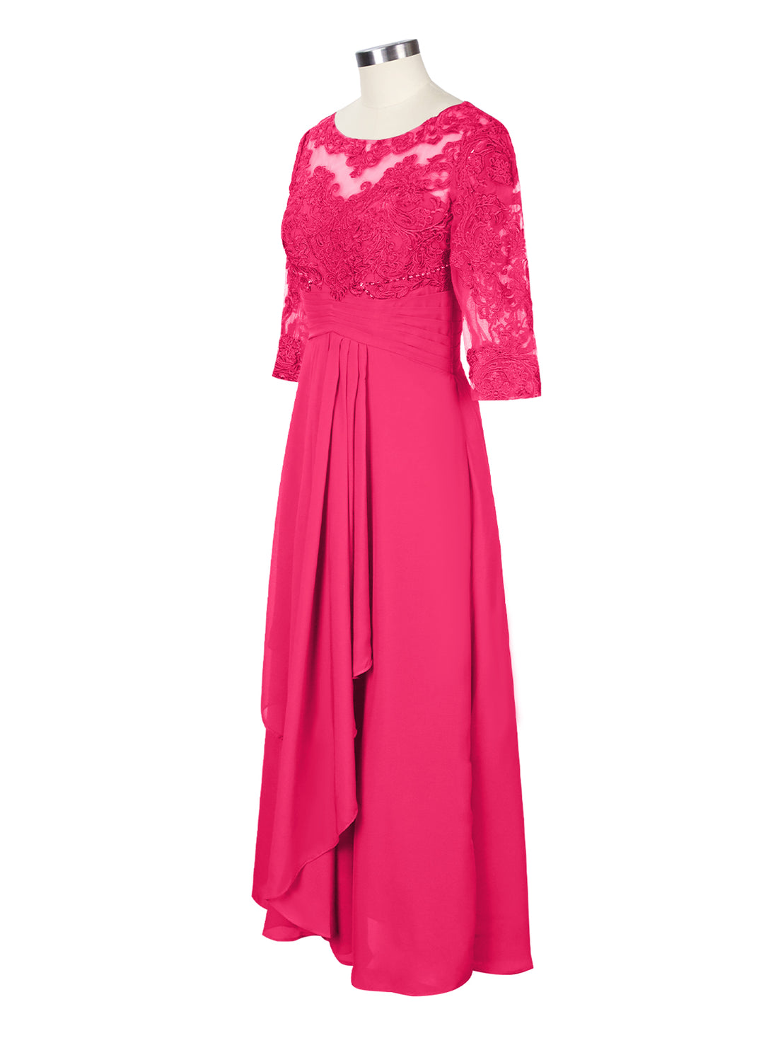 Three Quarter Sleeve Mother Dress 