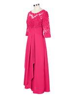 Three Quarter Sleeve Mother Dress 