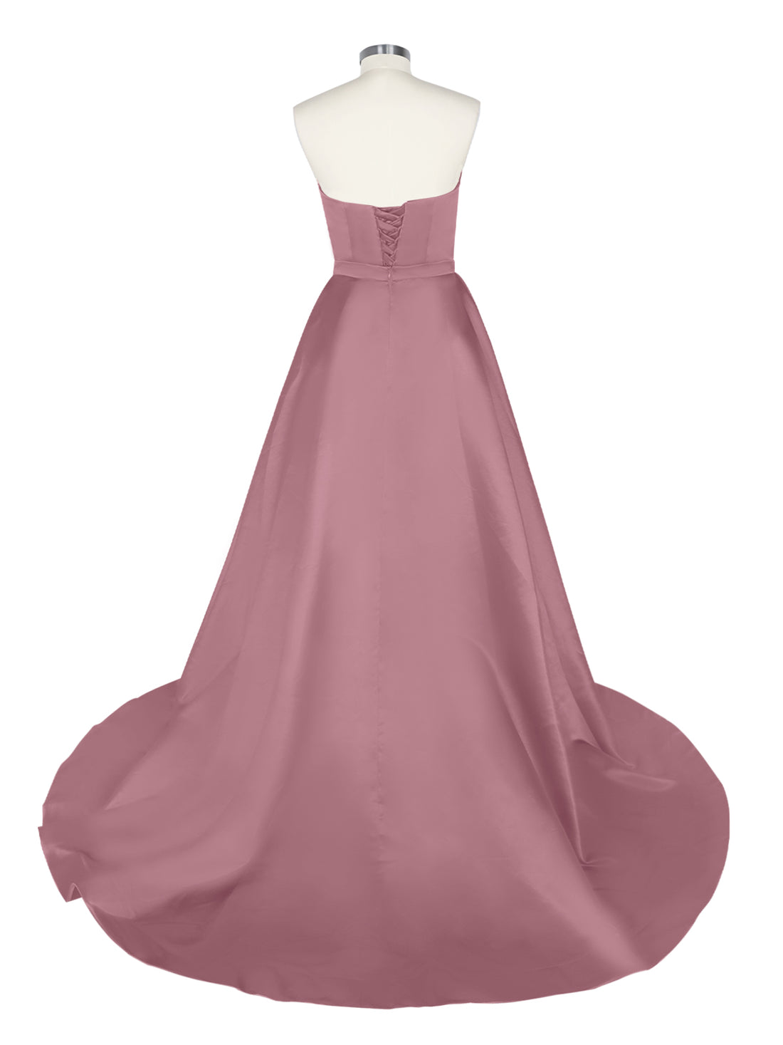 Strapless Sequin Prom Dress 