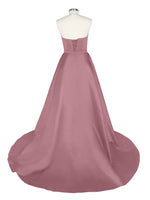 Strapless Sequin Prom Dress 