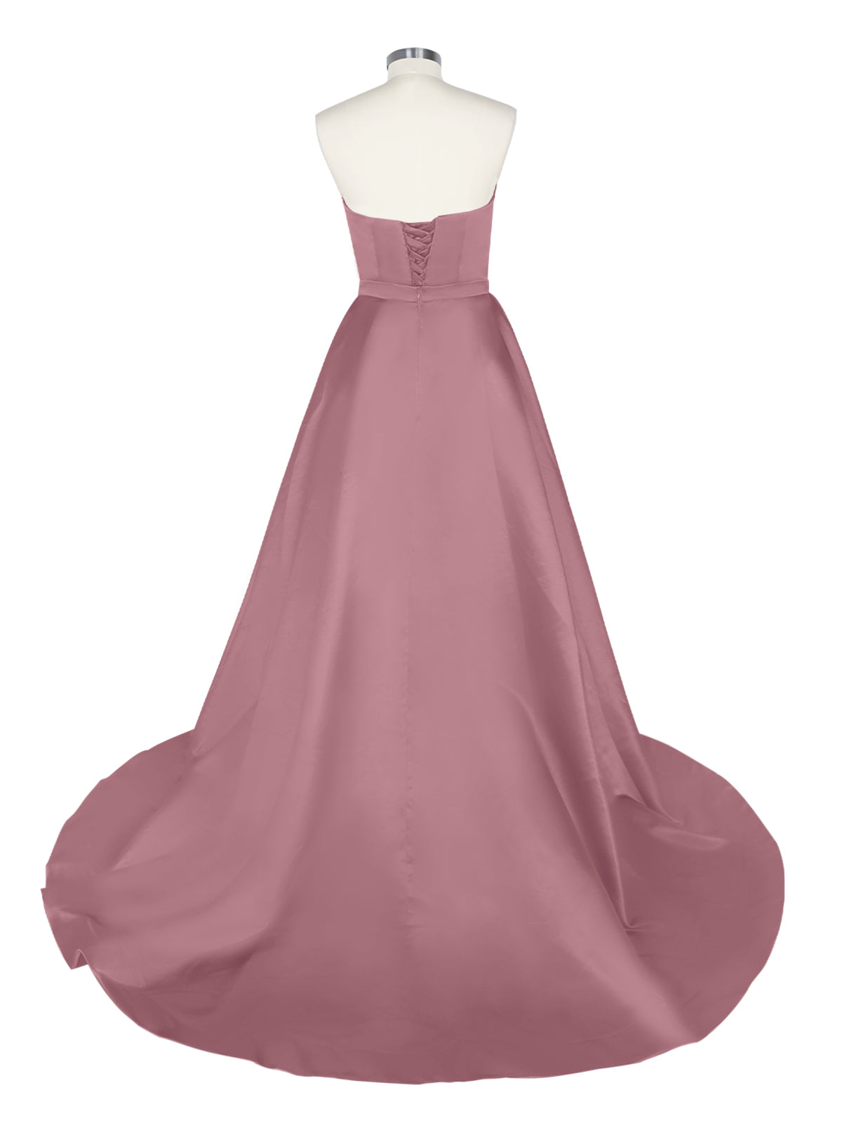 Strapless Sequin Prom Dress 