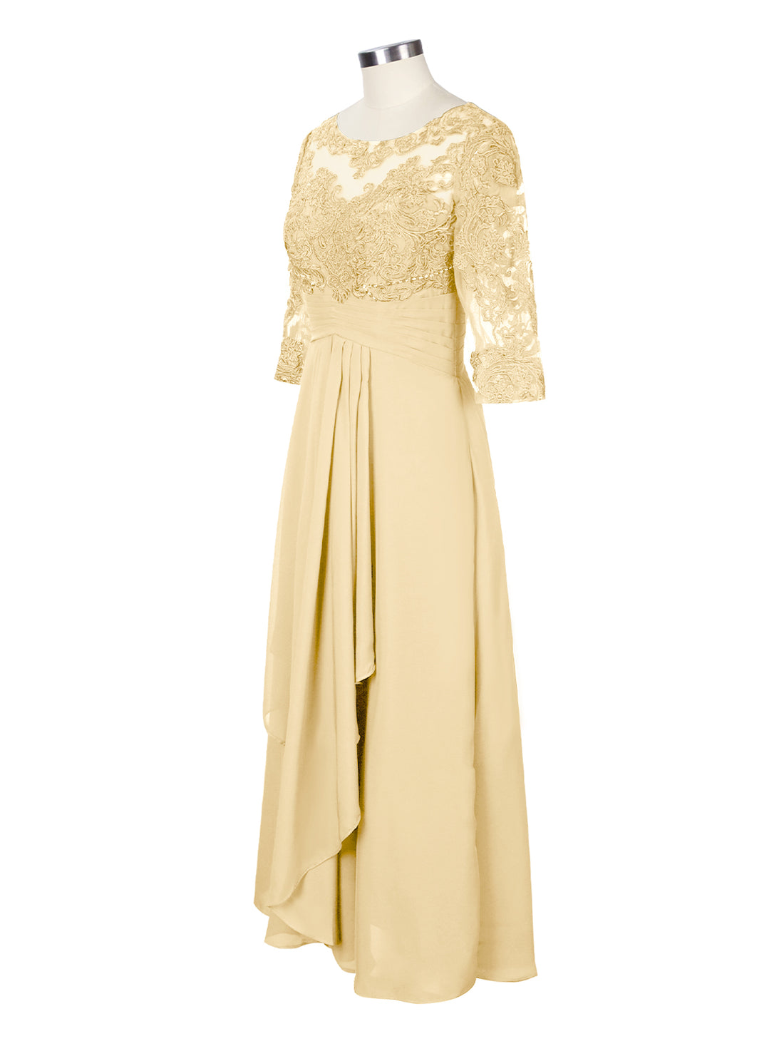 Three Quarter Sleeve Mother Dress 