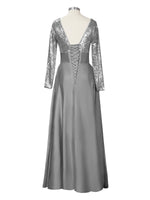 Long Sleeveless Sequin Prom Dress 