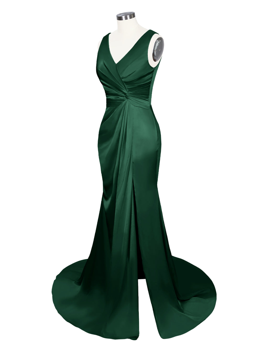 Slit Sheath Prom Dress 