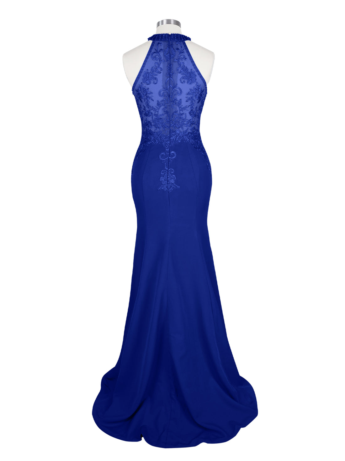 Halter Neckline Trumpet Dress 