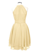 Halter Bridesmaid Dress 