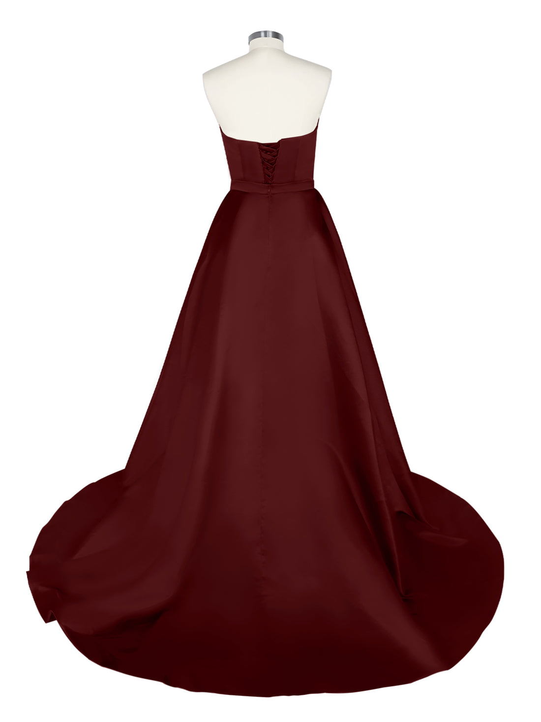 Strapless Sequin Prom Dress 