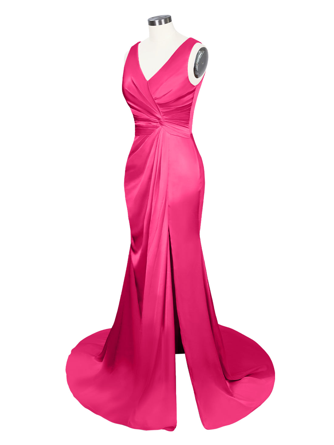 Slit Sheath Prom Dress 
