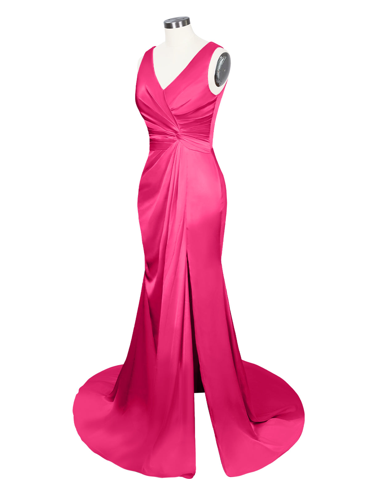 Slit Sheath Prom Dress 