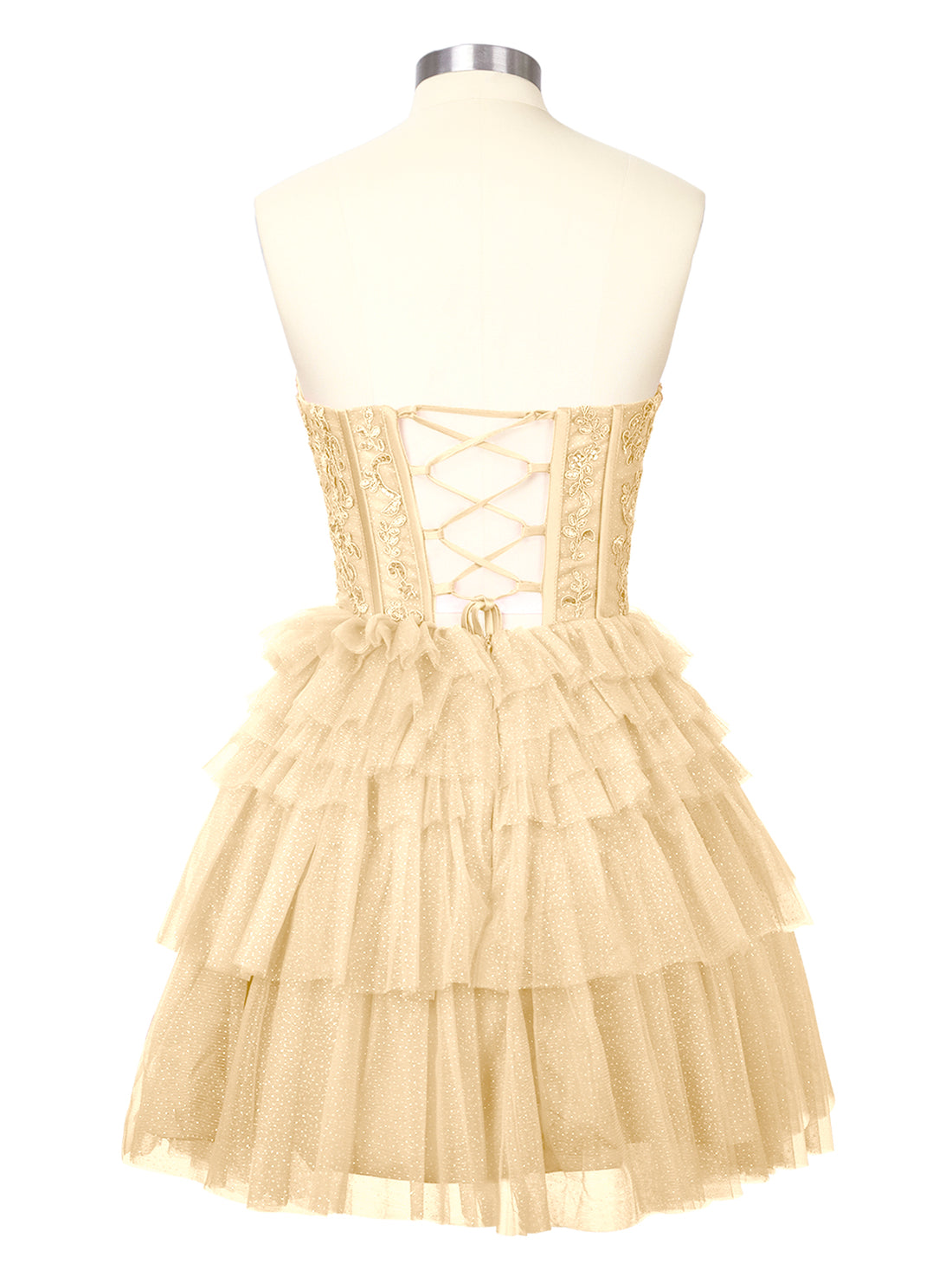 Sparkle Sweetheart Mini Gown Dress 