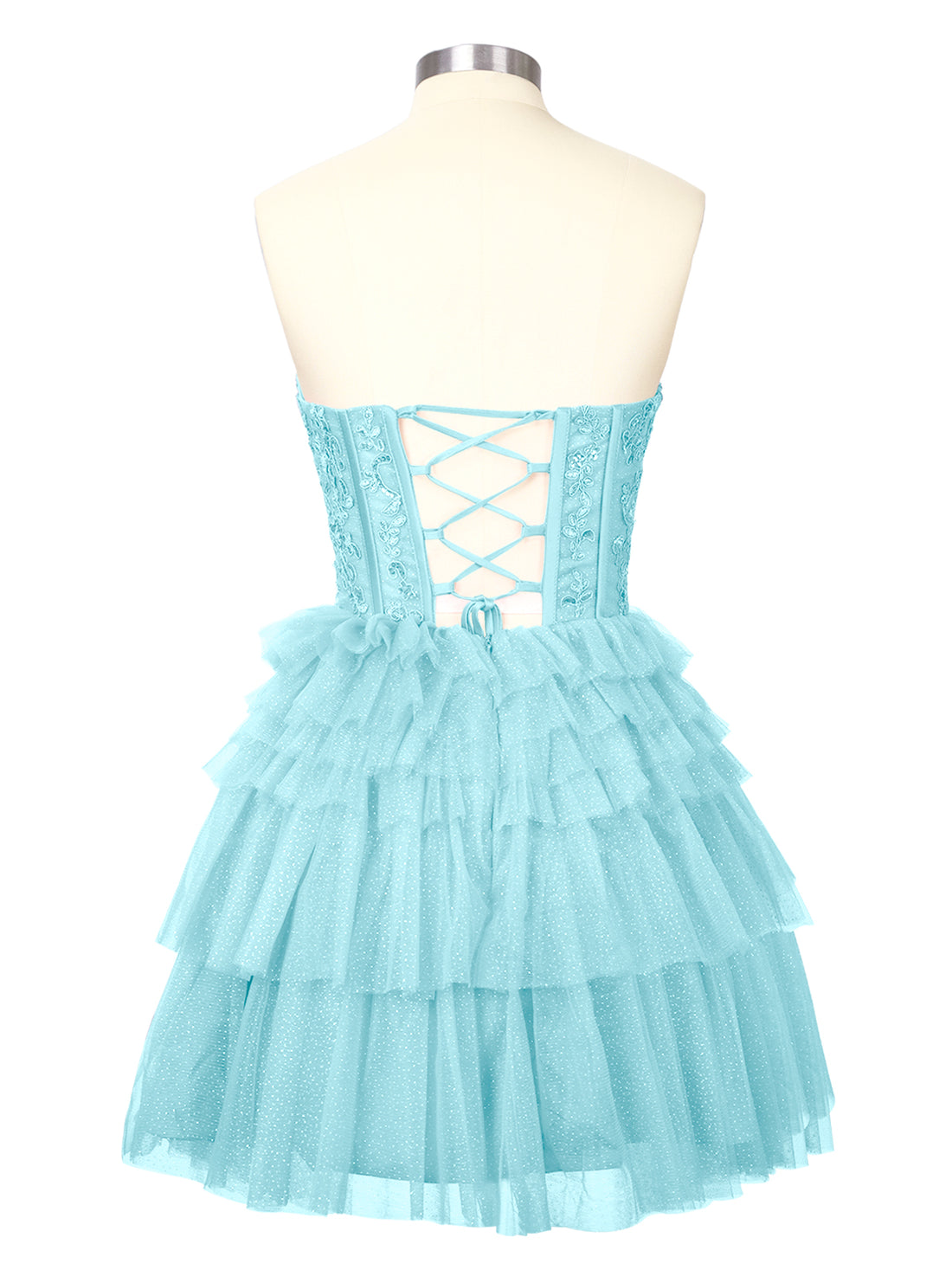 Sparkle Sweetheart Mini Gown Dress 