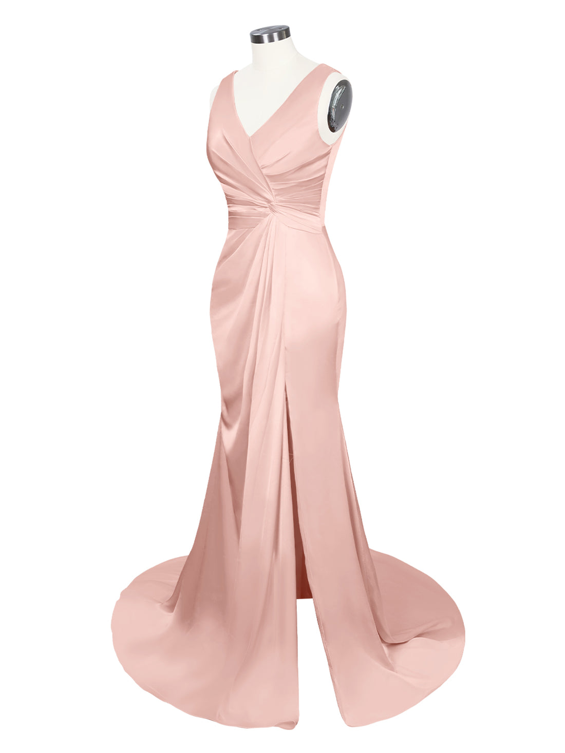 Slit Sheath Prom Dress 