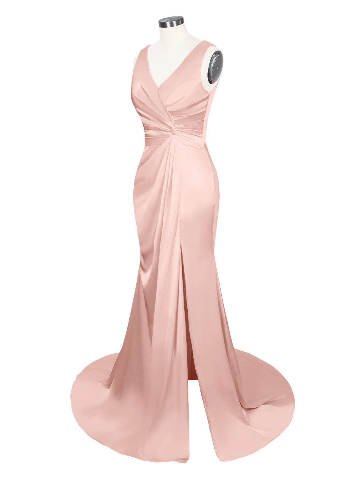 Slit Sheath Prom Dress 