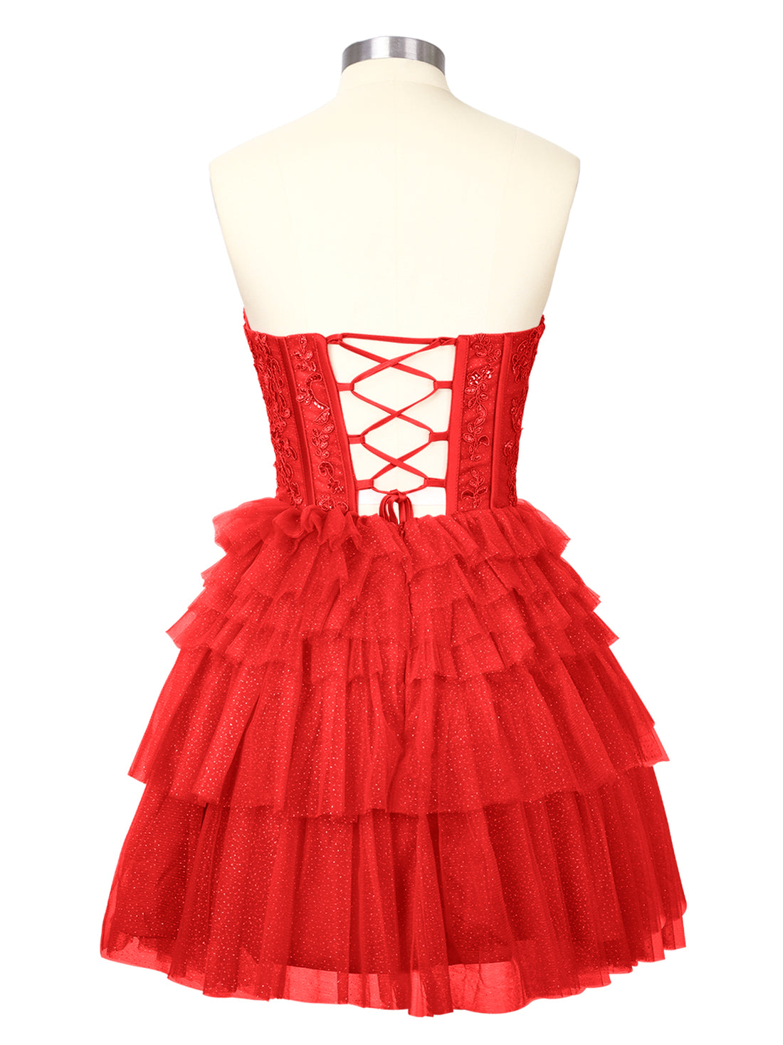 Sparkle Sweetheart Mini Gown Dress 