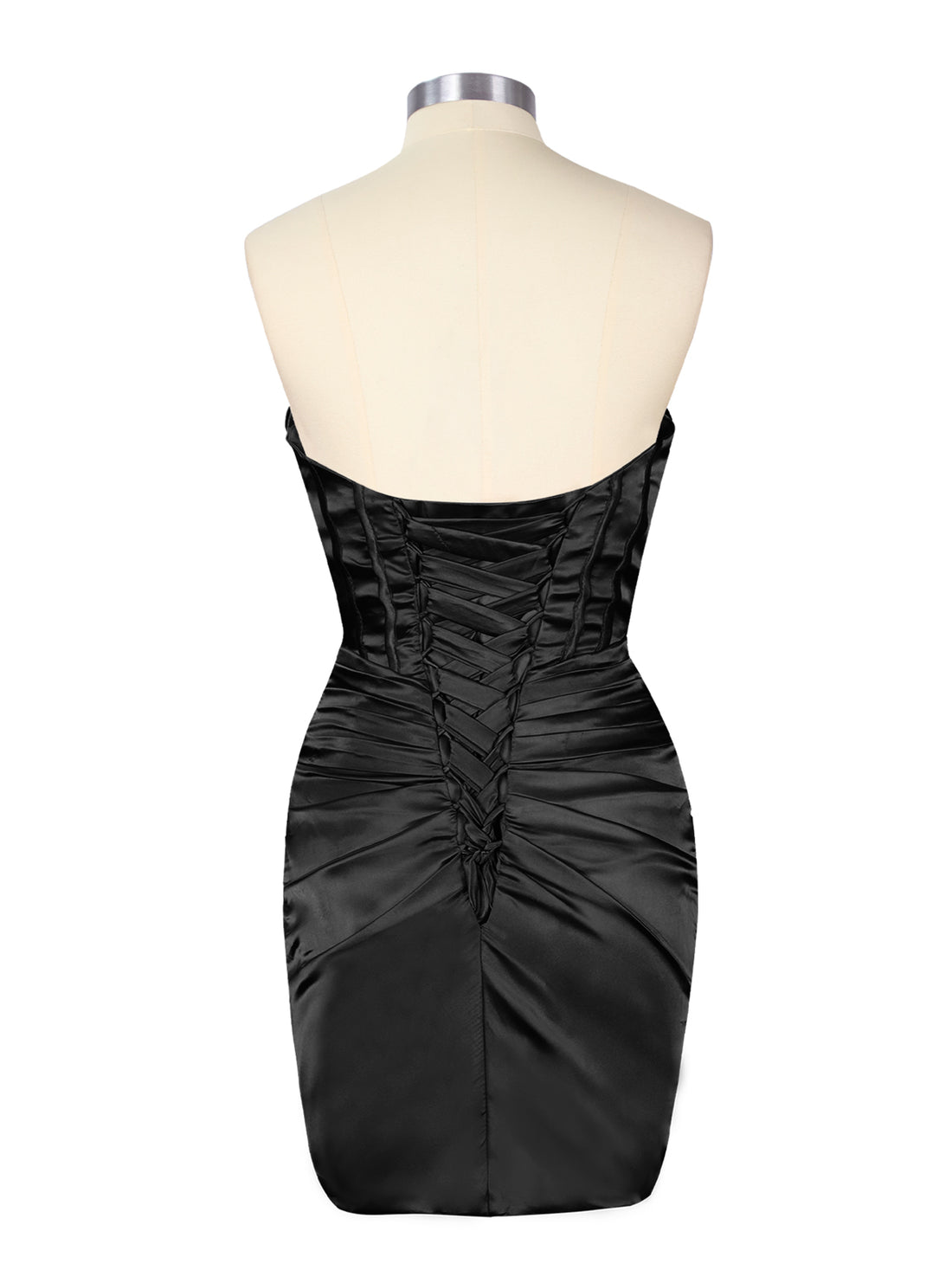 Sweetheart Corset Cutout Mini Dress 