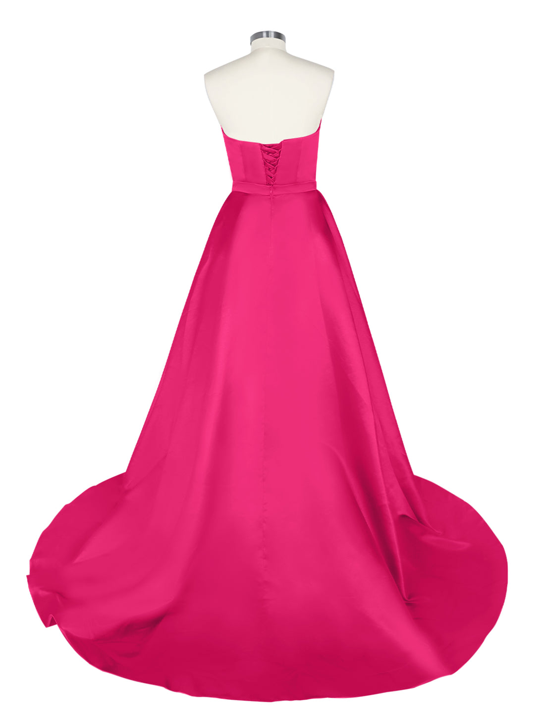 Strapless Sequin Prom Dress 