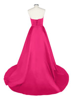 Strapless Sequin Prom Dress 