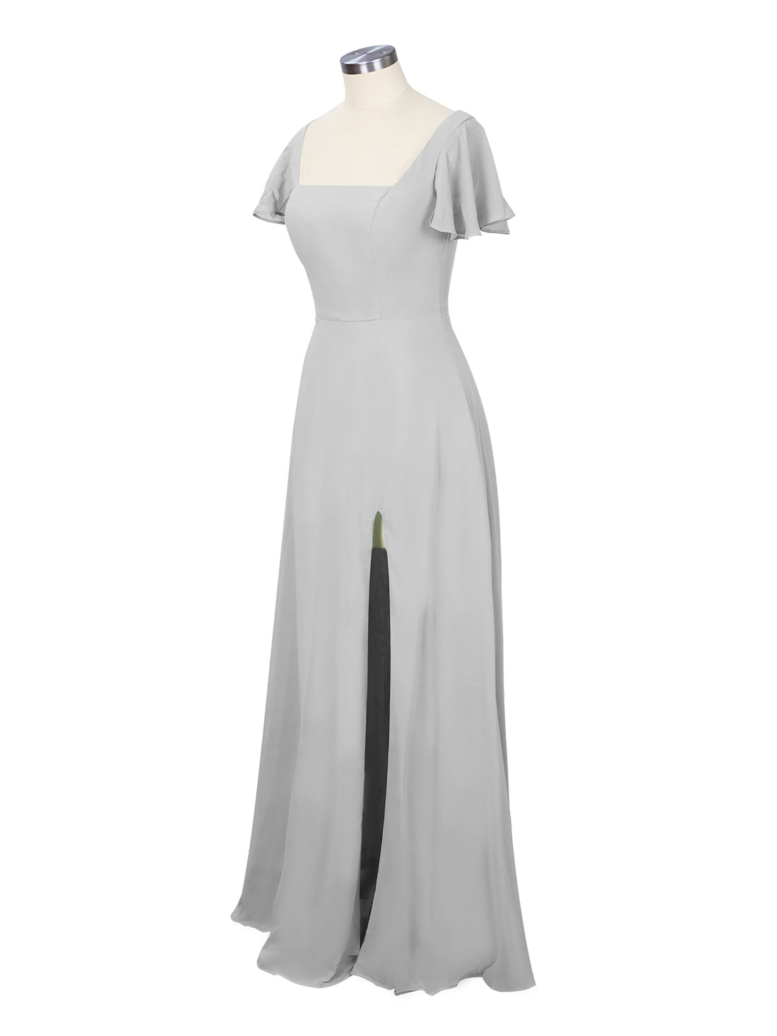Flutter Sleeves Bridesmaid Dress 