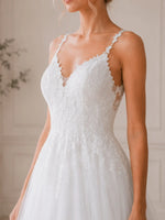 Tulle Wedding Dress with Cutout Details