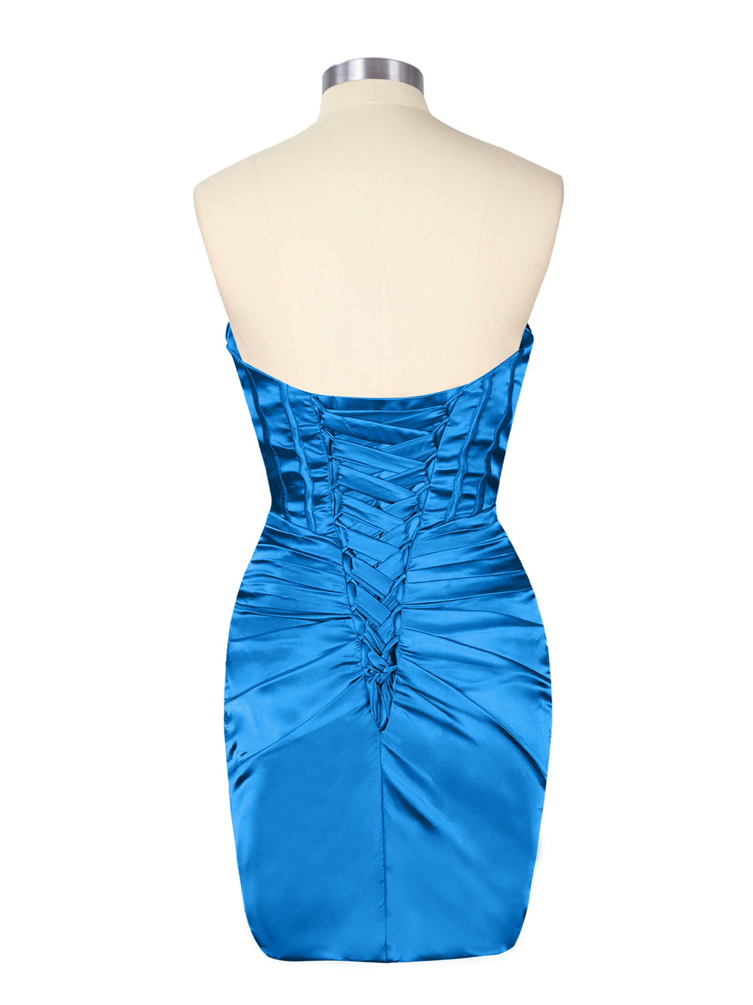 Sweetheart Corset Cutout Mini Dress 
