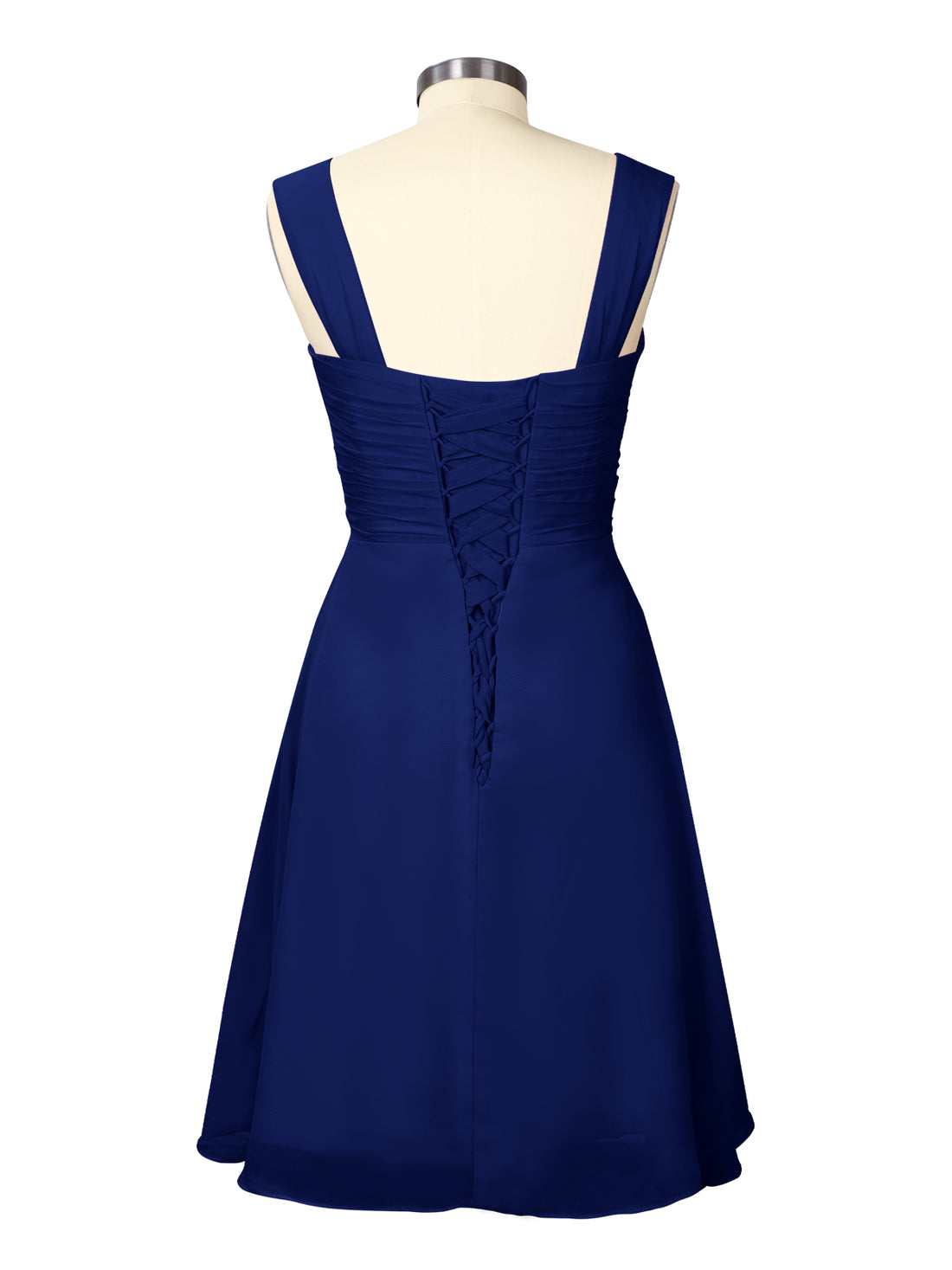 Ruched Chiffon Two-Piece Dress Set 