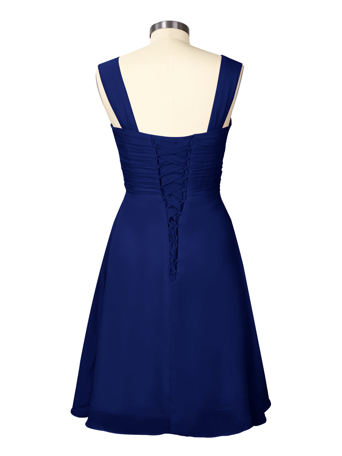 Ruched Chiffon Two-Piece Dress Set 