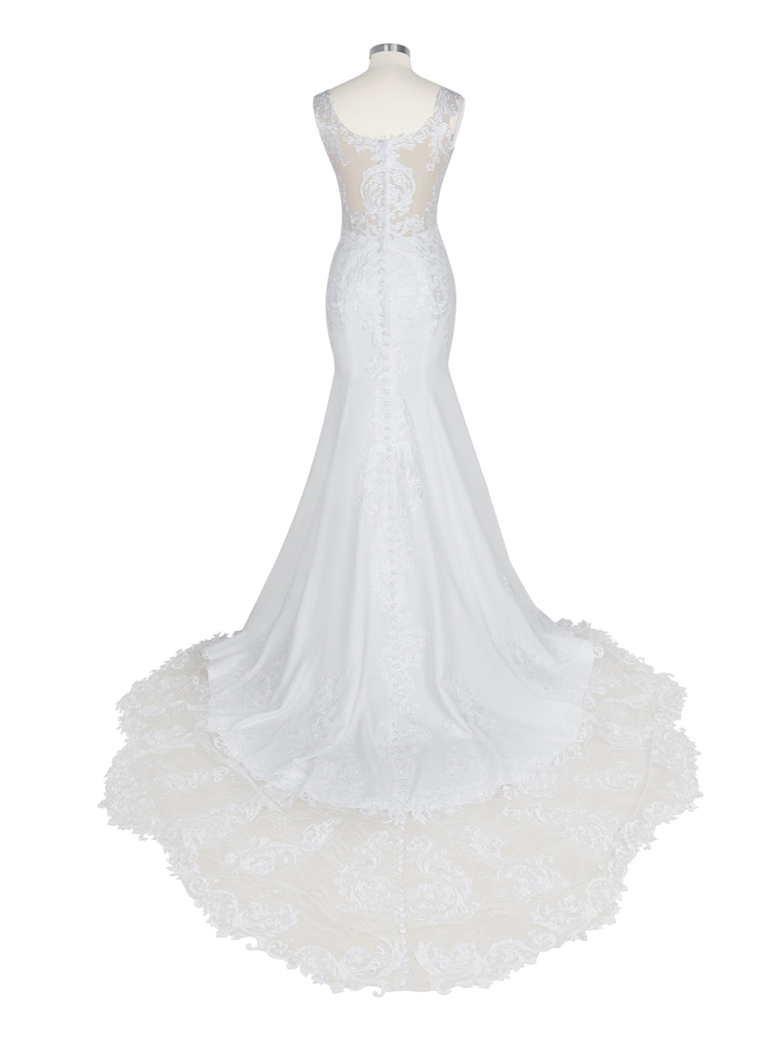 Mermaid Lace Wedding Dress 