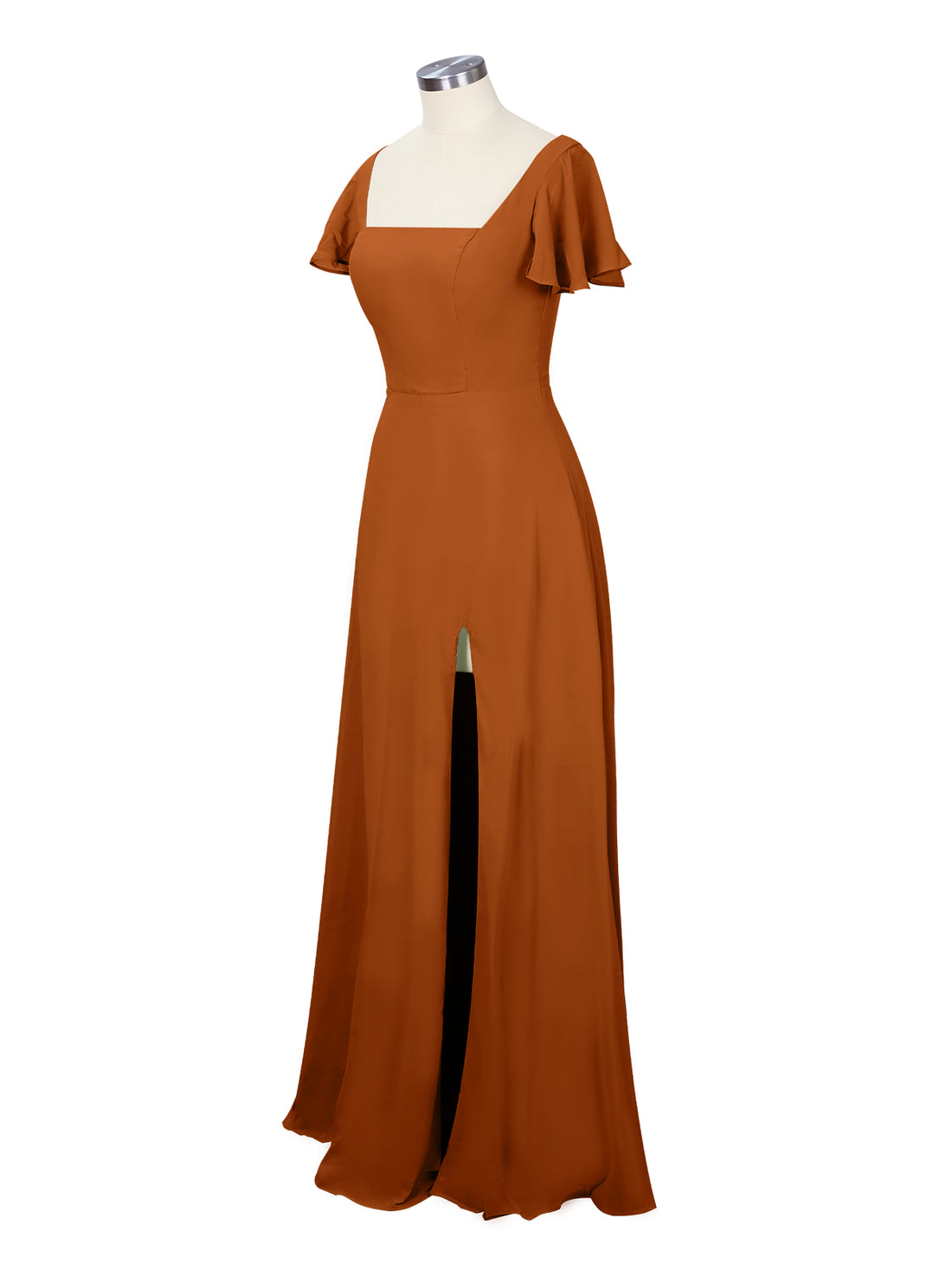 Flutter Sleeves Bridesmaid Dress 