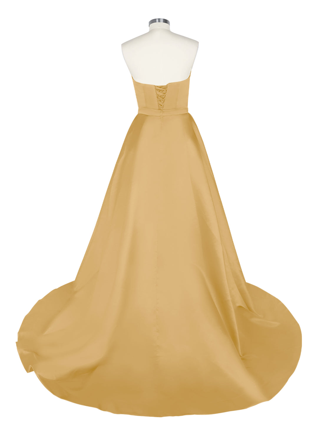 Strapless Sequin Prom Dress 