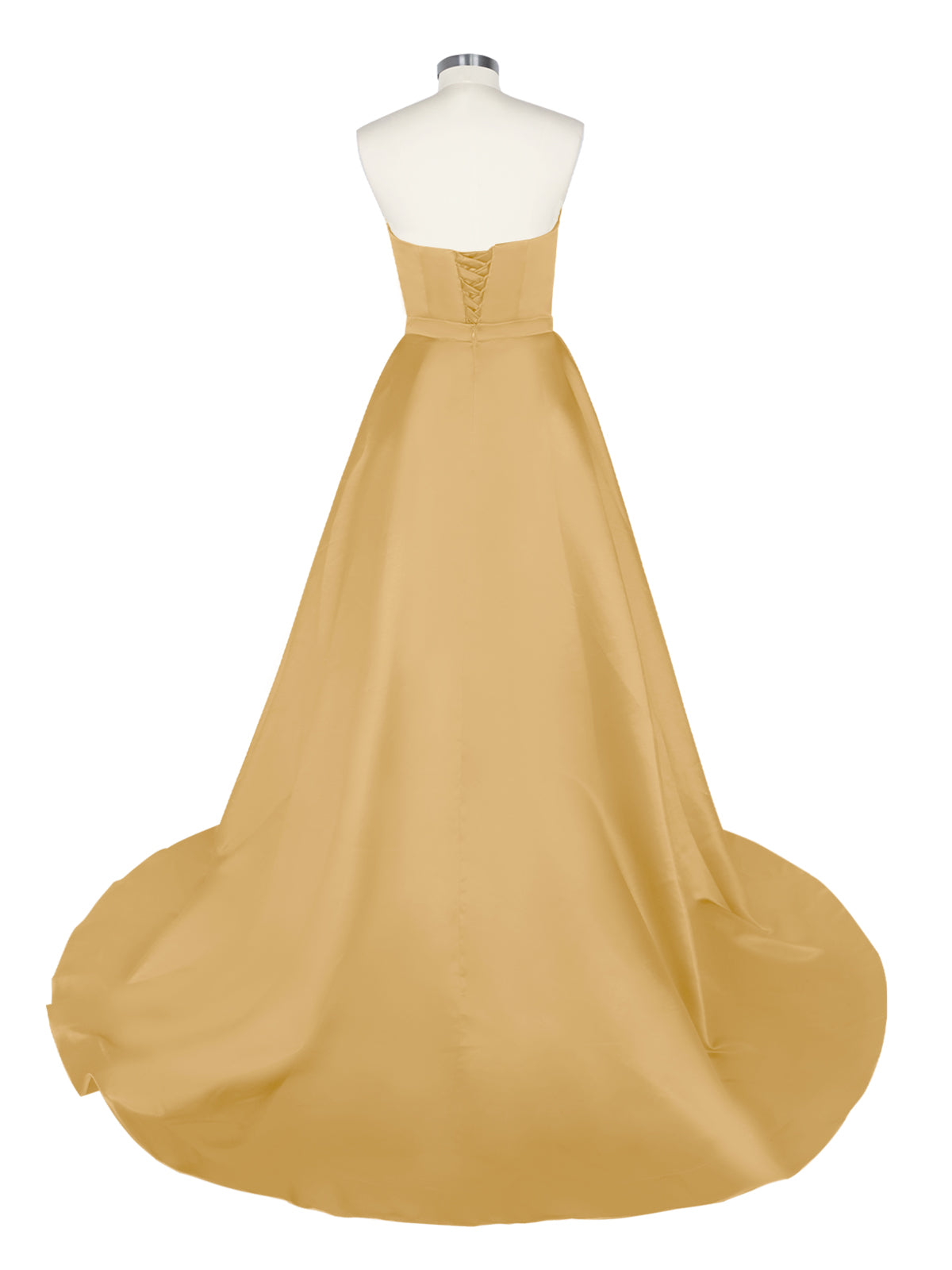 Strapless Sequin Prom Dress 
