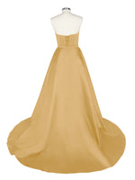 Strapless Sequin Prom Dress 
