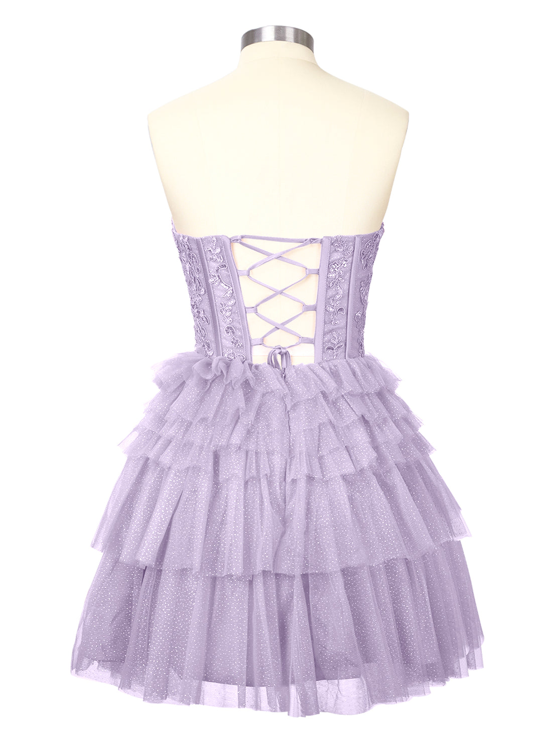 Sparkle Sweetheart Mini Gown Dress 