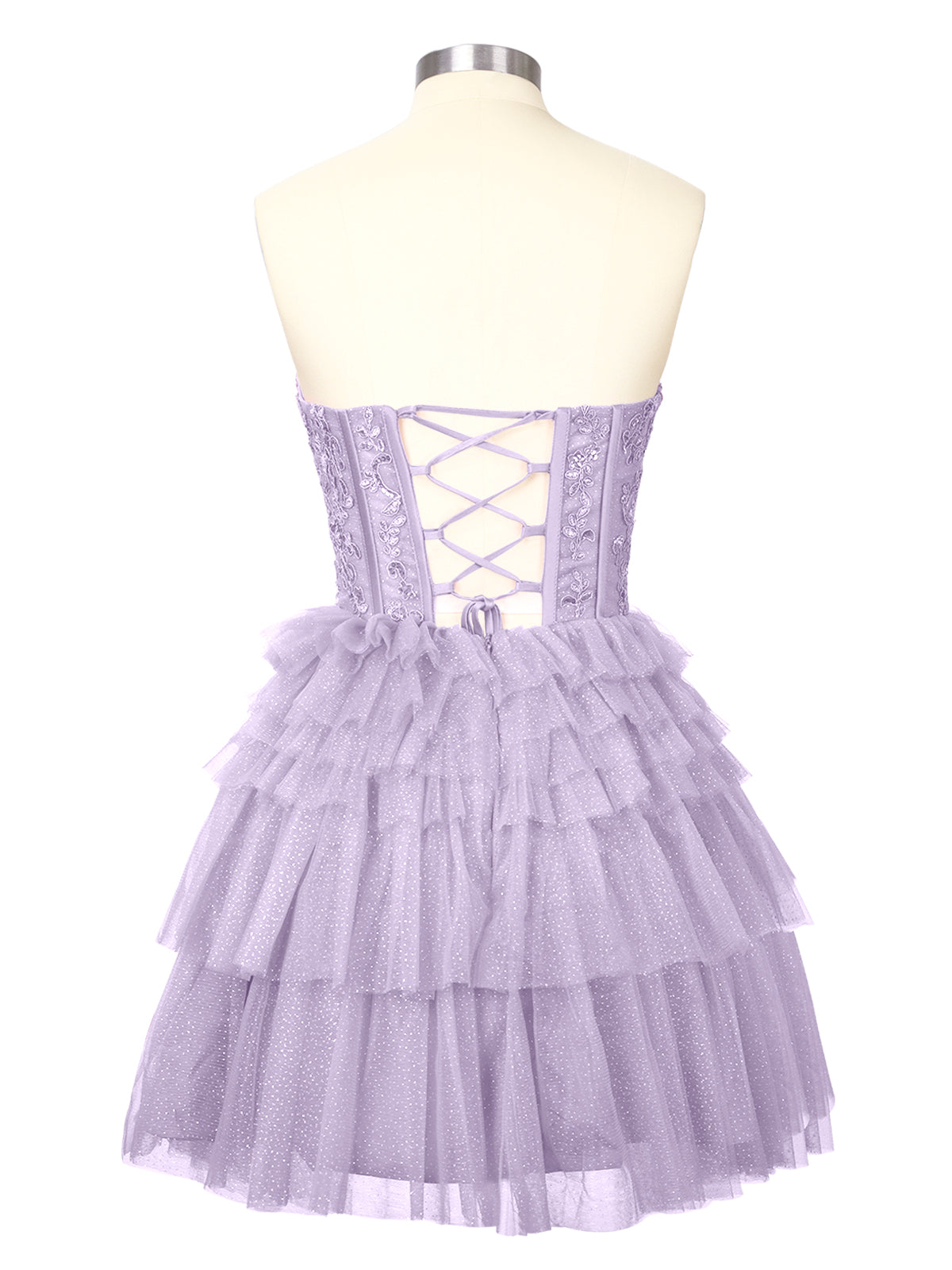 Sparkle Sweetheart Mini Gown Dress 