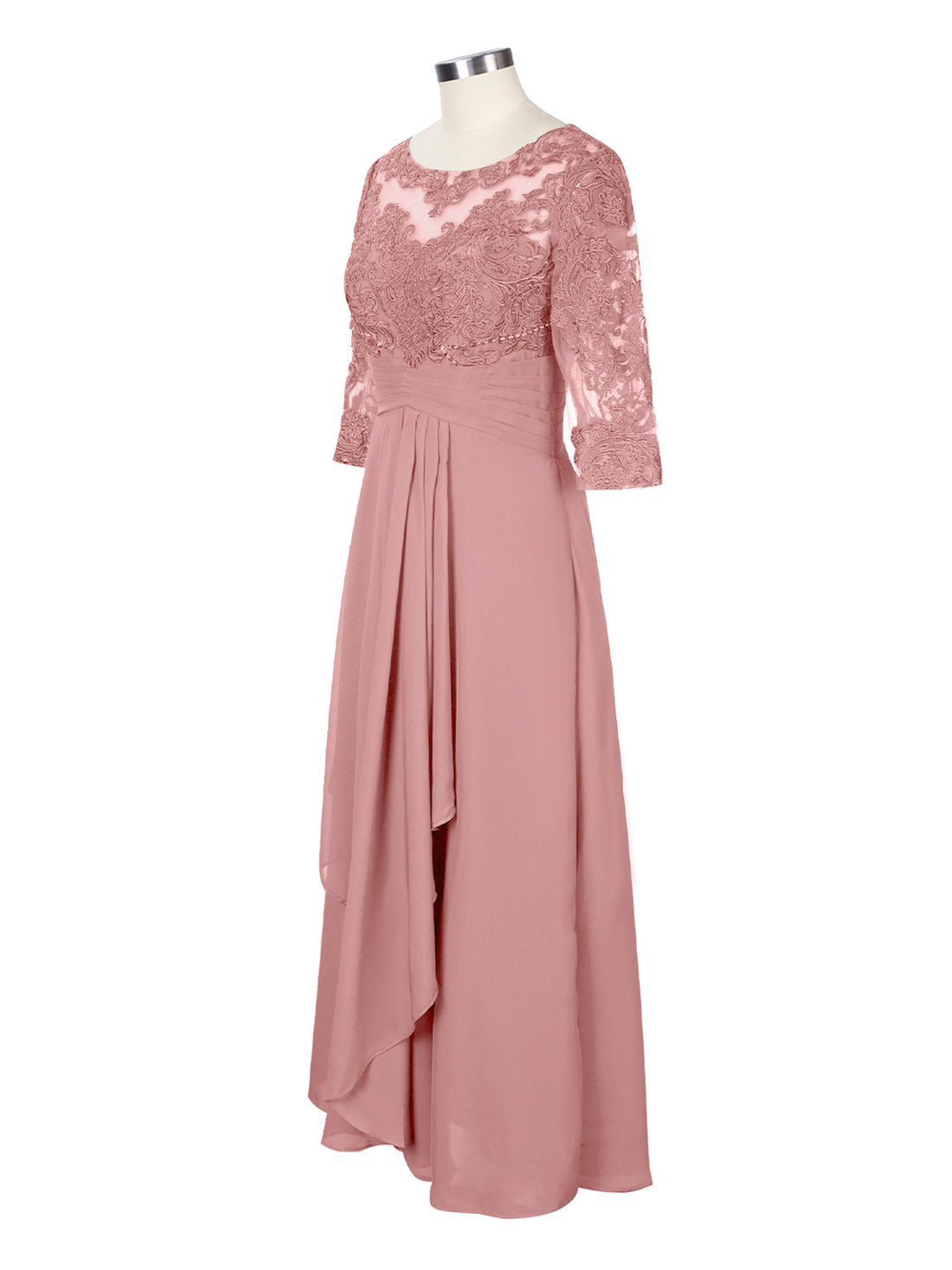 Three Quarter Sleeve Mother Dress 