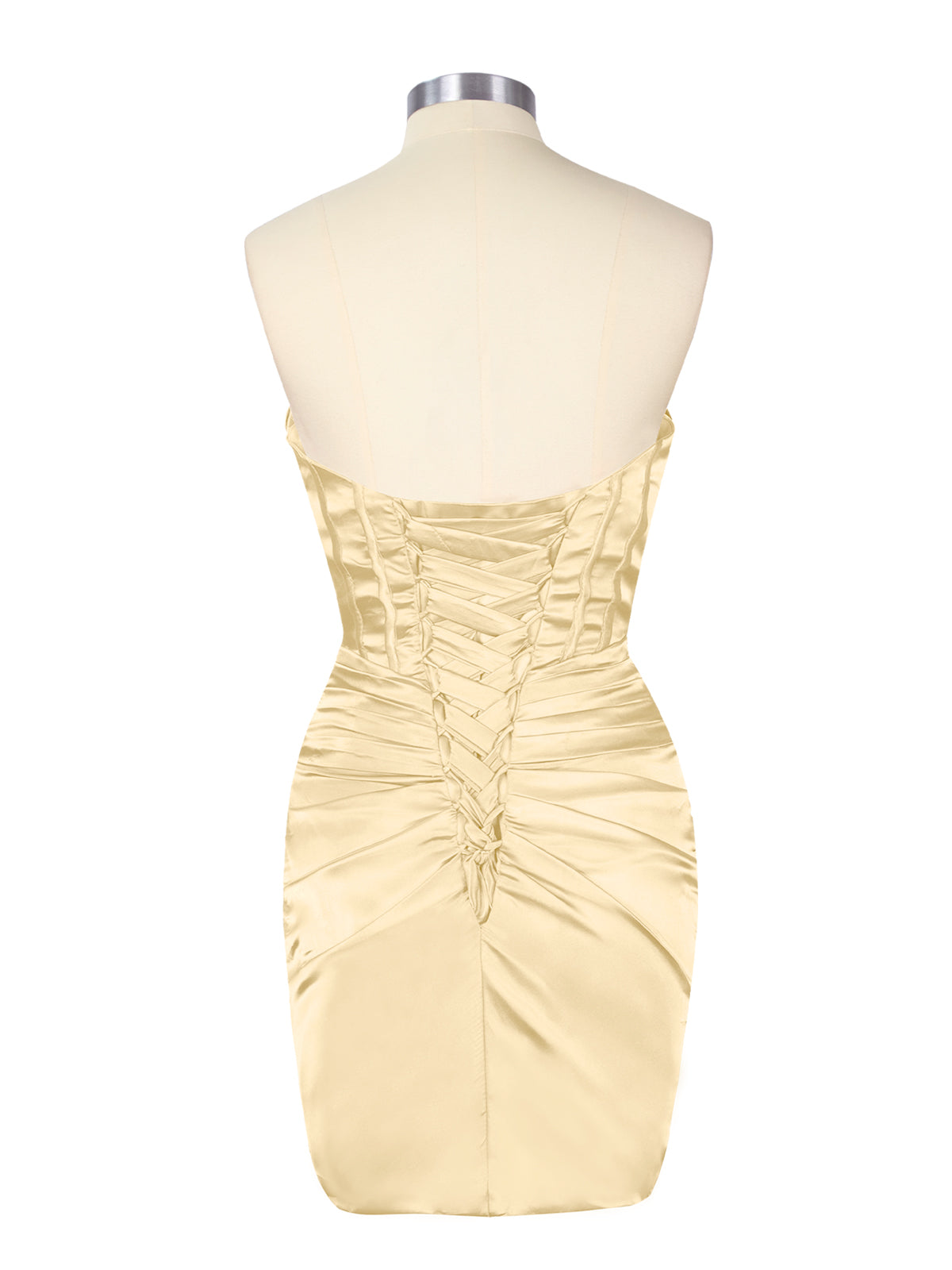Sweetheart Corset Cutout Mini Dress 