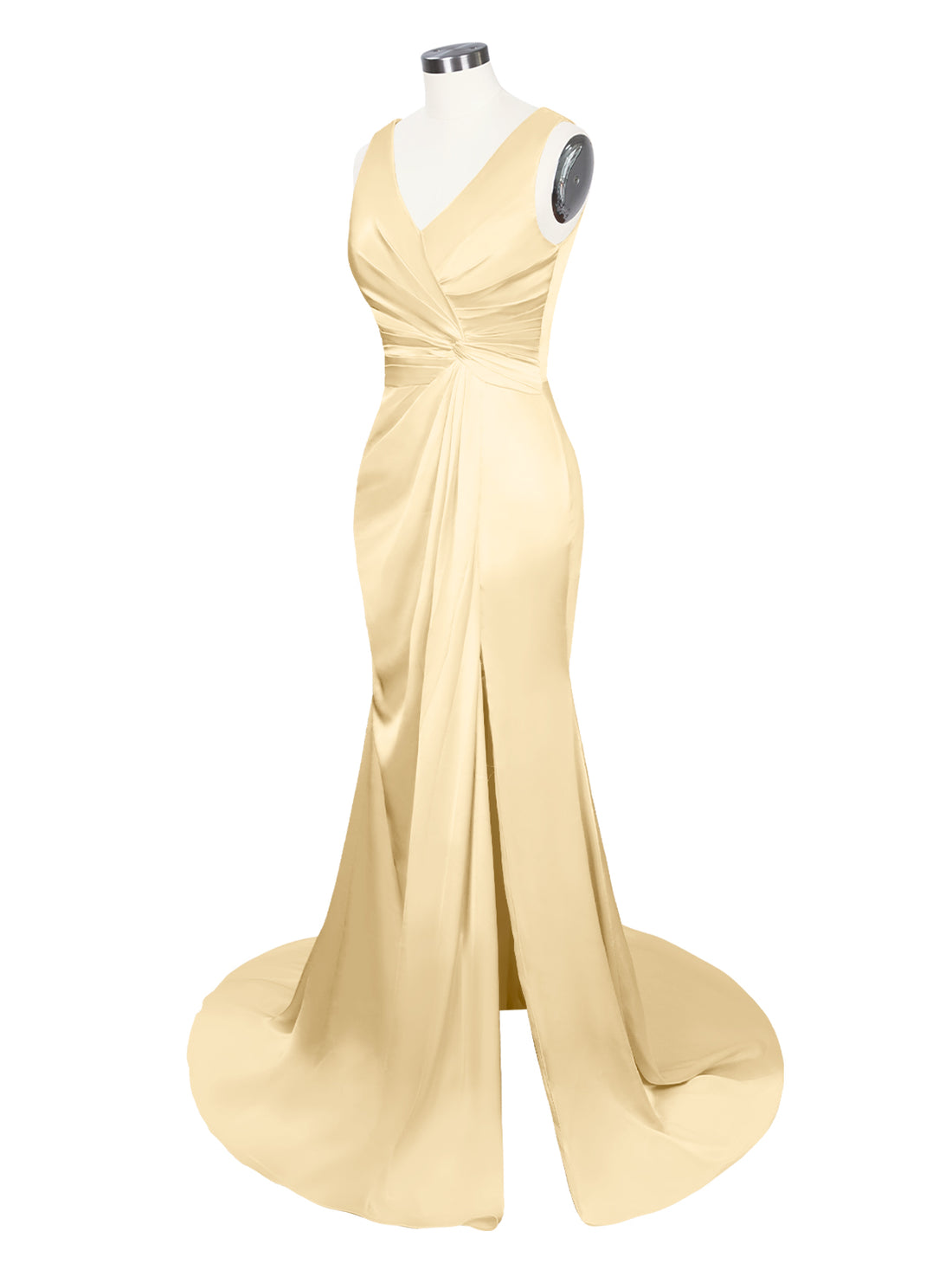 Slit Sheath Prom Dress 