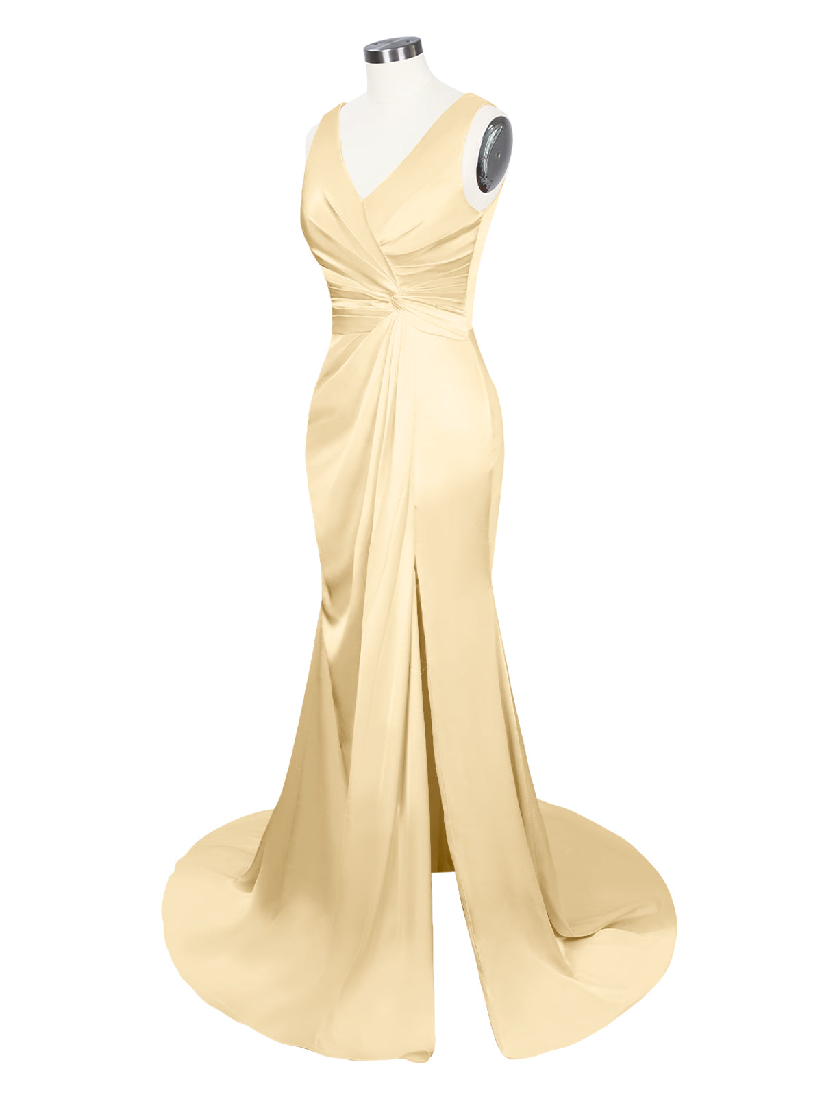 Slit Sheath Prom Dress 