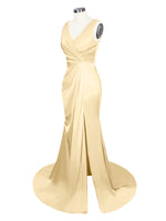 Slit Sheath Prom Dress 