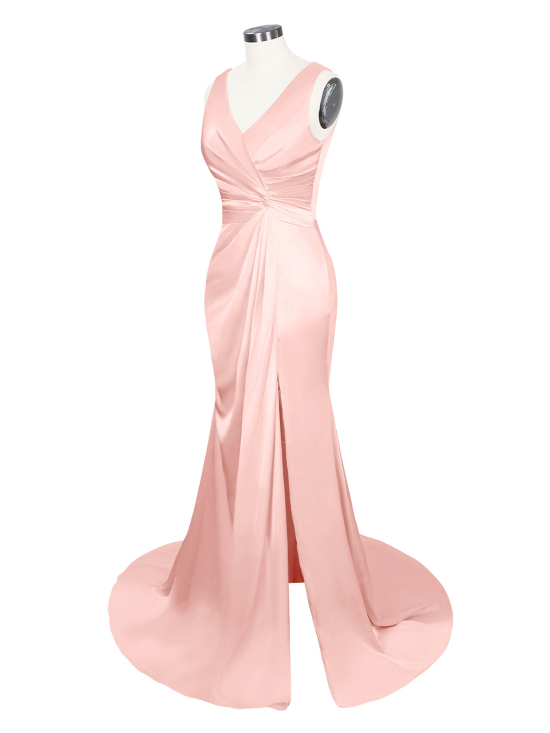 Slit Sheath Prom Dress 
