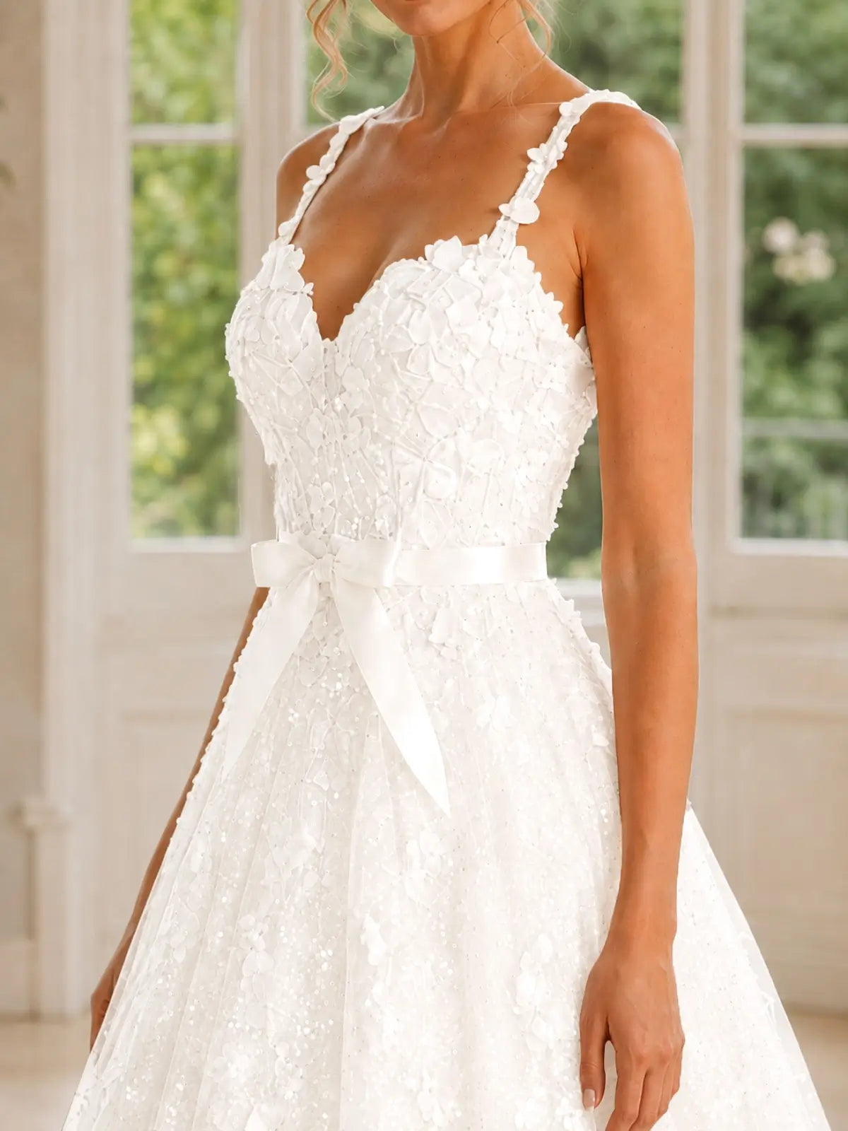 Tulle Ball Gown Wedding Dress