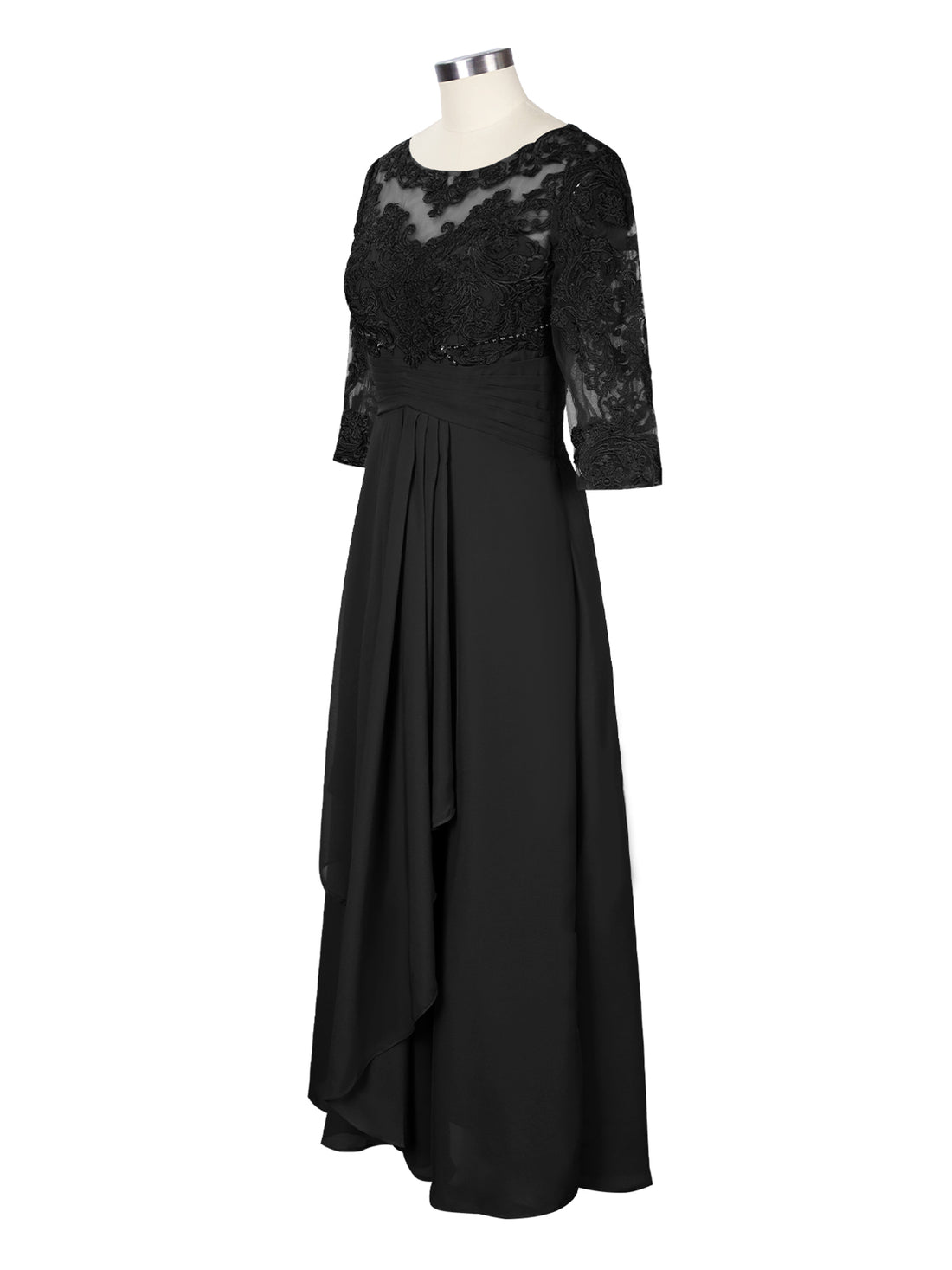 Three Quarter Sleeve Mother Dress 