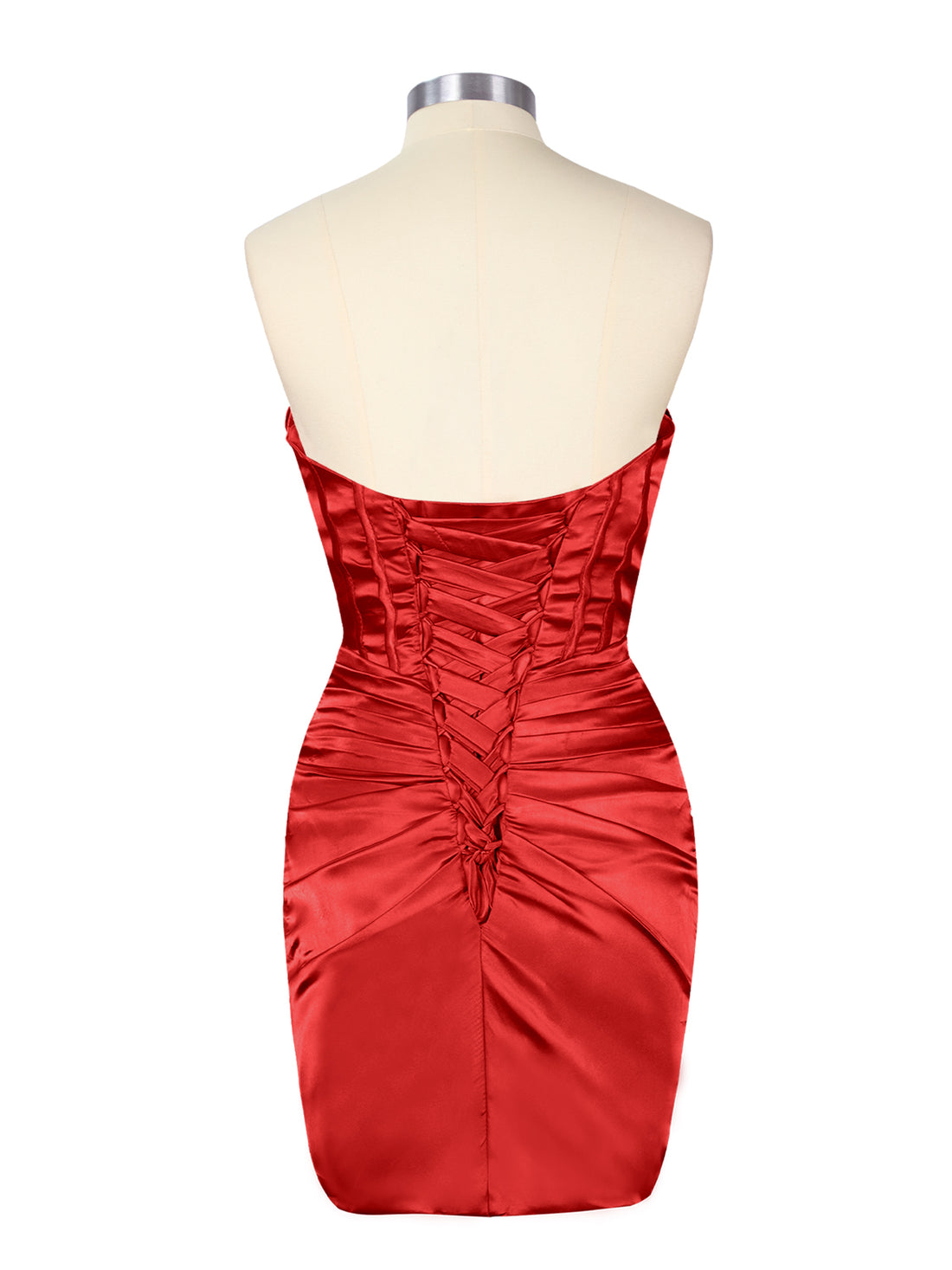 Sweetheart Corset Cutout Mini Dress 