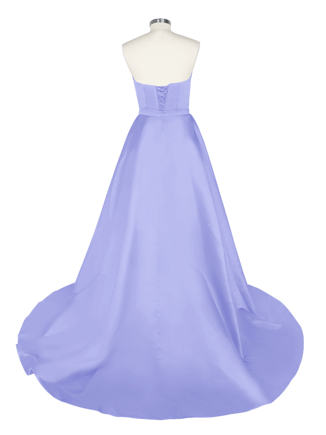 Strapless Sequin Prom Dress 