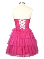 Sparkle Sweetheart Mini Gown Dress 