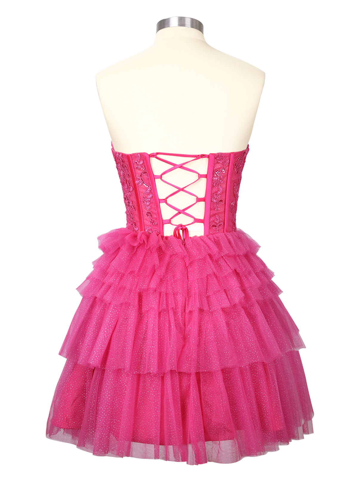 Sparkle Sweetheart Mini Gown Dress 