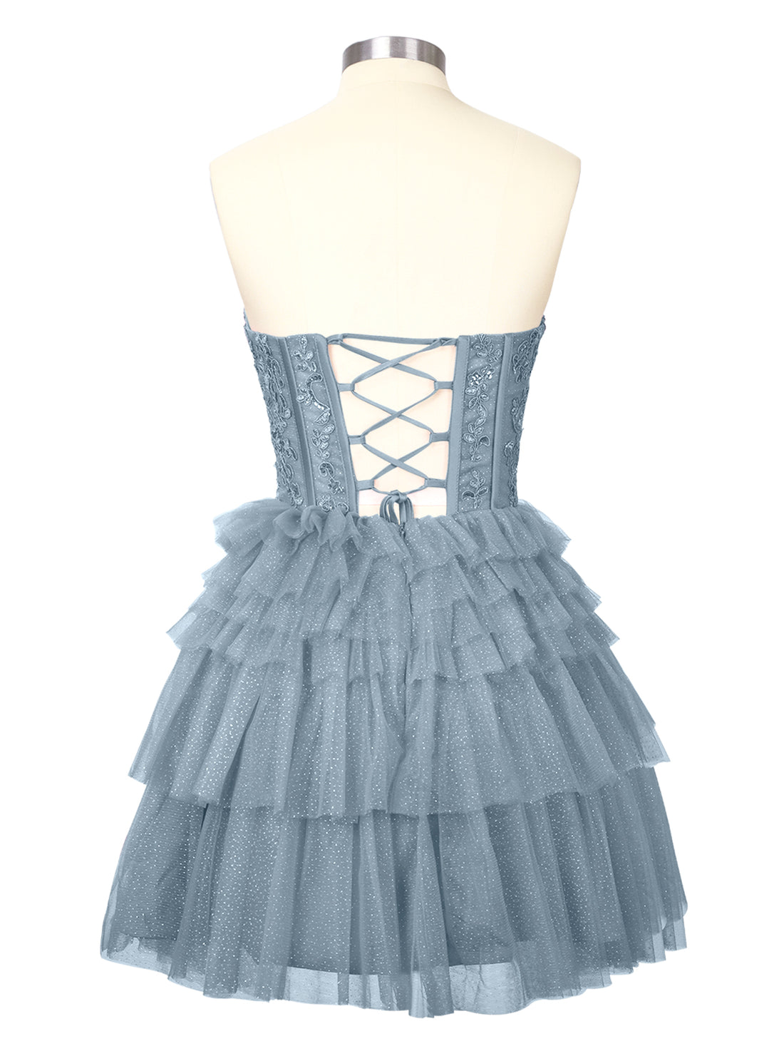 Sparkle Sweetheart Mini Gown Dress 